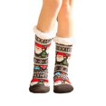 thumbnail image 1 of Monstrate 1 par de calcetines navideños, calcetines cómodos, calcetería de fibra acrílica a la moda, calzado cálido, accesorio para Suministros térmicos Negro, 1 of 6