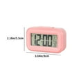 thumbnail image 3 of Kchsji Digital LED Electronic Clock Stereo Display Snooze Alarm Countdown 12/24H Switching Forward Timer Function Portable Mini Clock for Bedroom Office Study Kitchen Living Room, 3 of 8
