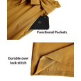 thumbnail image 3 of Sherrylily Women High Waisted Palazzo Pants Belted Wide Leg Long Trousers with Pockets, 3 of 4
