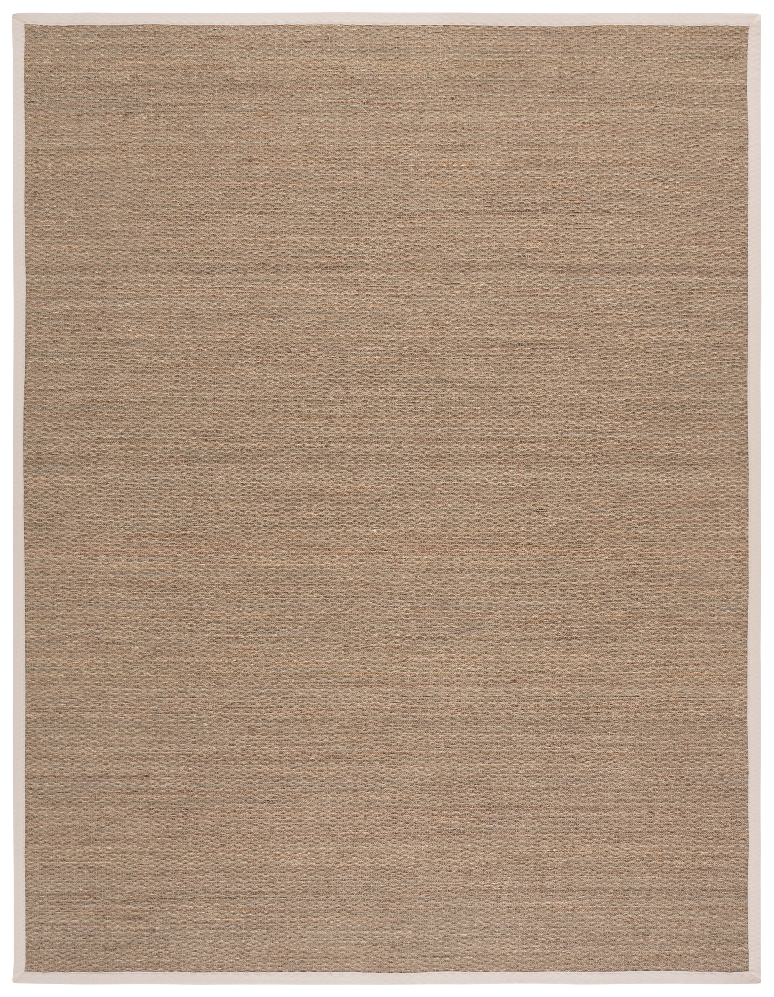 Safavieh Natural Fiber Maksim Border Area Rug, Natural/Ivory, 10' x 14'