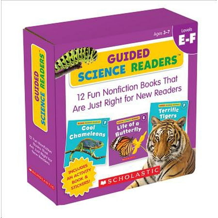- Guided Science Readers Parent Pack: Levels E-F : 12 Fun Nonfiction Books That Are Just Right for New Readers