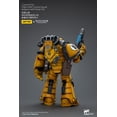 thumbnail image 6 of JoyToy Warhammer 40K: Imperial Fists Legion MkIII Despoiler Sargeant with Power Fist 1:18 Scale Figure, 6 of 7