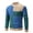 Blue, variant on Men's Knitted Wool Sweater Coat Long Sleeve Casual Winter Warm Top Outdoor Comfortable Stylish Autumn Fashion