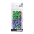 thumbnail image 6 of Mainstays ABC Refrigerator / Filing Cabinet Magnets for kids, 26 Piece Multi Color Uppercase Magnets., 6 of 6