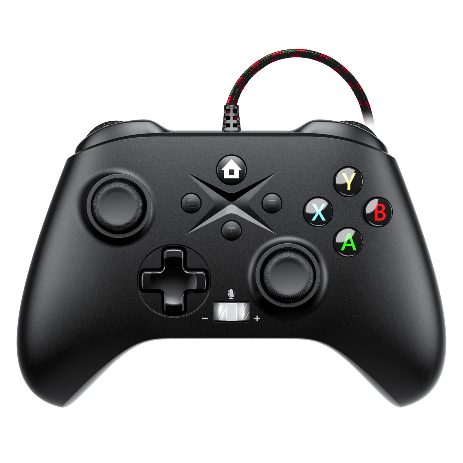 Bonadget Xbox One Wired Controller 9.8Ft, Dual Vibration Controller, USB Wired Controller to