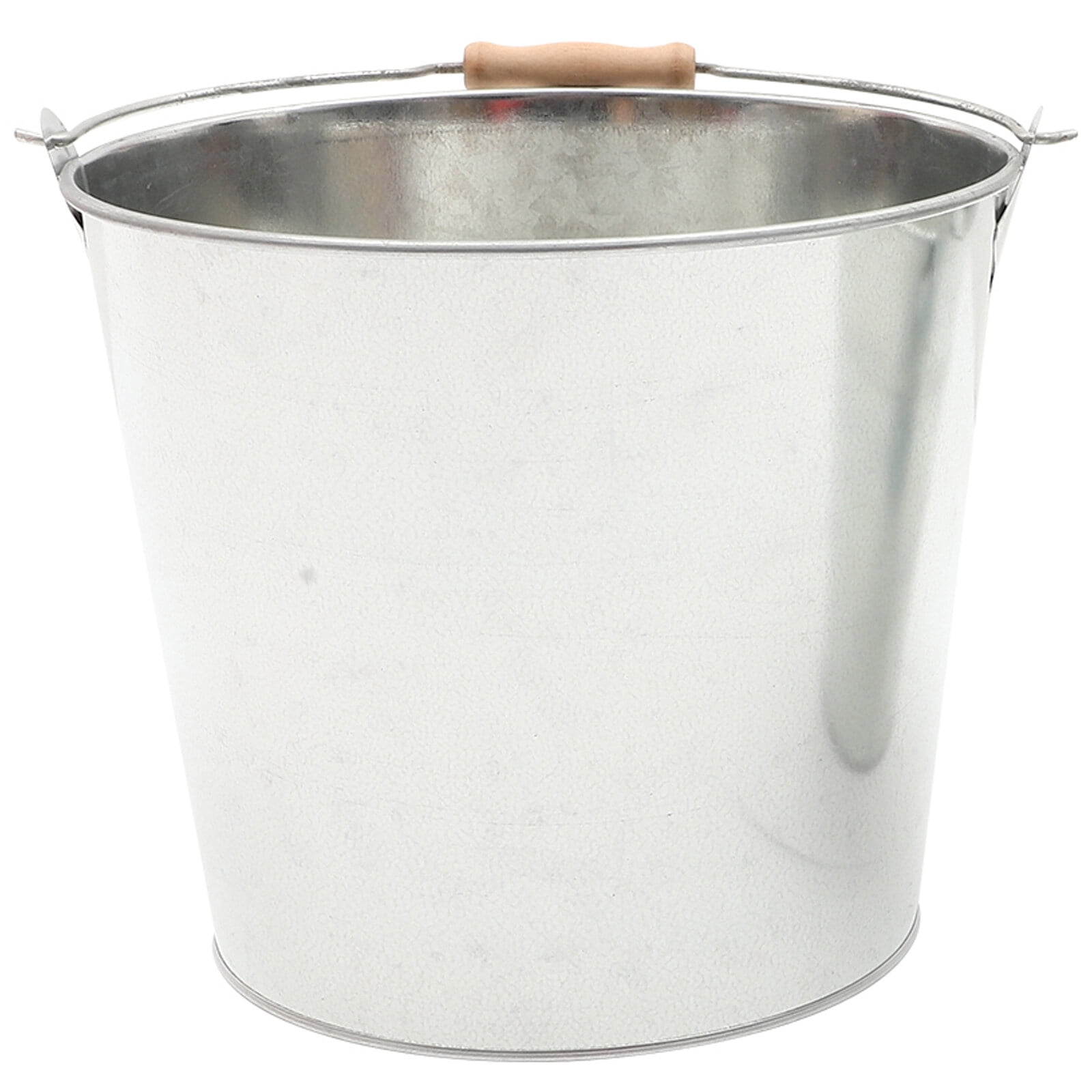 Homemaxs Metal Burn Barrel Paper Burner Bucket Fireplace Ash Bucket Multifunction Burn Bucket