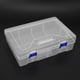 thumbnail image 4 of Estuche De Almacenamiento, D306 Organizador De Escritorio Portátil Transparente Hebillas Dobles Para Dormitorios Para Cajones Para Sala De Estar, 4 of 7