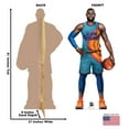 thumbnail image 2 of Cardboard People Lebron James Cardboard Stand-Up, 37" x 81", 2 of 3