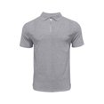 thumbnail image 2 of Men's Quarter Zip Short Sleeve Top & Jogger Pants 2 Piece Outfit Gray S, 2 of 7
