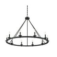thumbnail image 4 of Middleton 10-Light Chandelier in Matte Black, 4 of 5