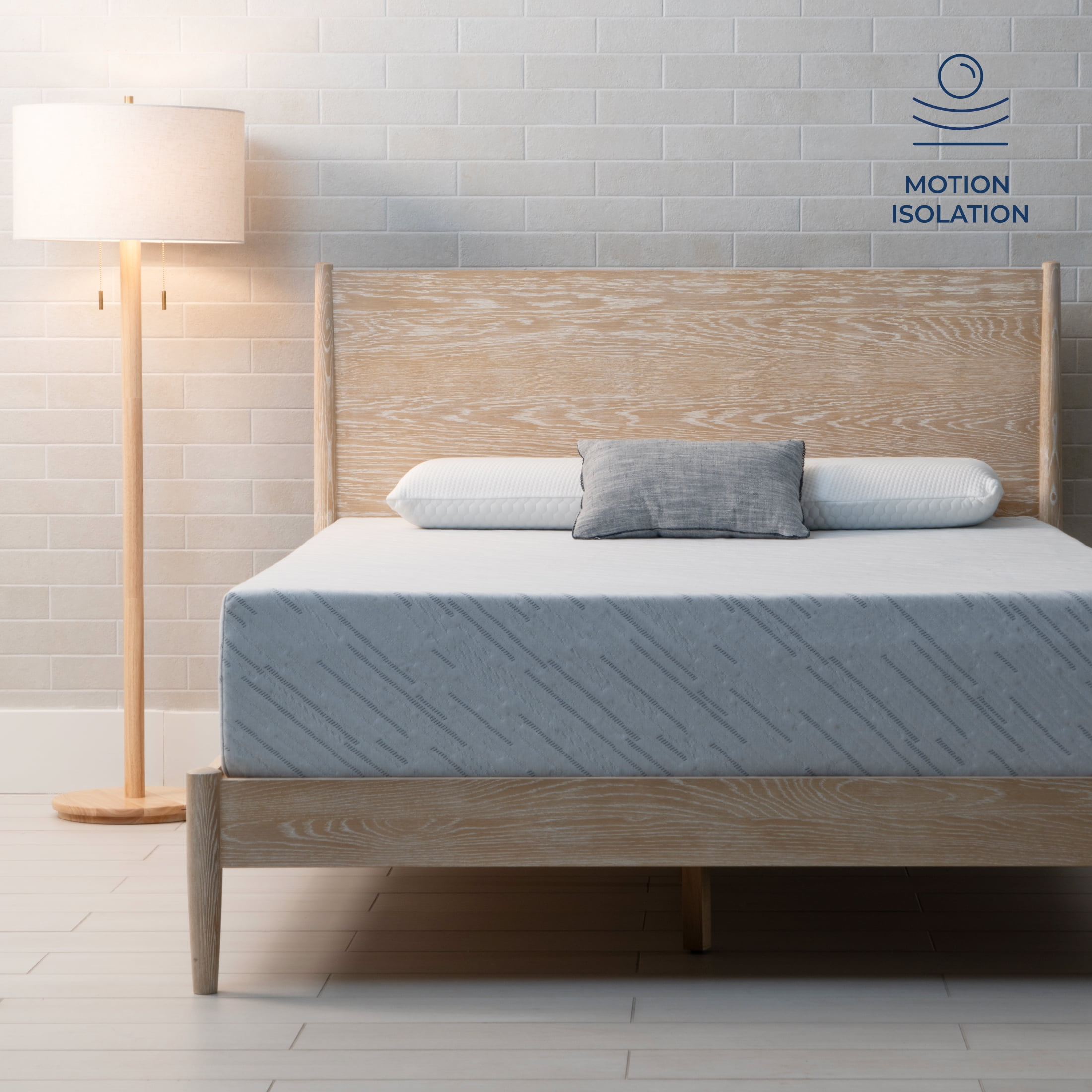 Brooklyn Bedding 10" Twin Plush Memory Foam Mattress in a Box