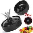 thumbnail image 4 of 7 Fins Extractor Blades Replacement Part Bottom Blade for Nutri Ninja Auto iQ Juicer 1000W, 4 of 8
