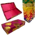 thumbnail image 2 of Indian Decorative Sweet Box,Wedding Favor,Diwali gift box, Mithai box, Bangles Jewelry Boxes Lot of 20 PCS, 2 of 3
