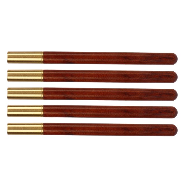 Pen de Grabado, Madera de Latón Duradera 5 Pezas de Marcado de Marcar Portátil para Carpintería