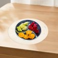 thumbnail image 4 of Flmtop 1PC Rond Sous-Verres Floral Creux Sous-Verres Résistant à la Chaleur Anti-Dérapant Protection de Table de Comptoir Sets de Table Élégants pour la Cuisine de Mariage, 4 of 10