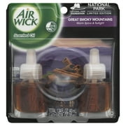 Air Wick Scented Oil Air Freshener, National Park Collection, Great Smoky Mountains, Twin Refills, 0.67 Ounce