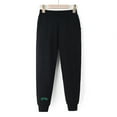 thumbnail image 2 of Toddler Girls Sweatpants Black Pants Boys Drawstring Pants With Pockets Boys Solid Pants Youth Athletic Pants 7-8 Years, 2 of 9
