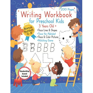 Handwriting Workbook for Kids: 3-in-1 Writing Practice Book to Master  Letters, Words & Sentences (Paperback)