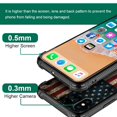 thumbnail image 2 of Daizag Compatible Con Iphone Xr Funda Protección Integral A Prueba De Golpes Anti-Arañazos Tpu Fundas Para Hombre Mujer-Dtom Diseño De Bandera Americana, 2 of 5