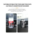 thumbnail image 4 of Car Cup Holder, Car Air Outlet Cup Holder Extender, Car Ashtray Holder, Drink Holder For Most Vehicles With Horizontal Blade Air Outlets, 3.2 Inches High., 4 of 7