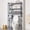 Gray, variant on Enogets Over the Toilet Storage, Bamboo Bathroom Organizer with Adjustable Rack, Basket, Drawer & Waterproof feet