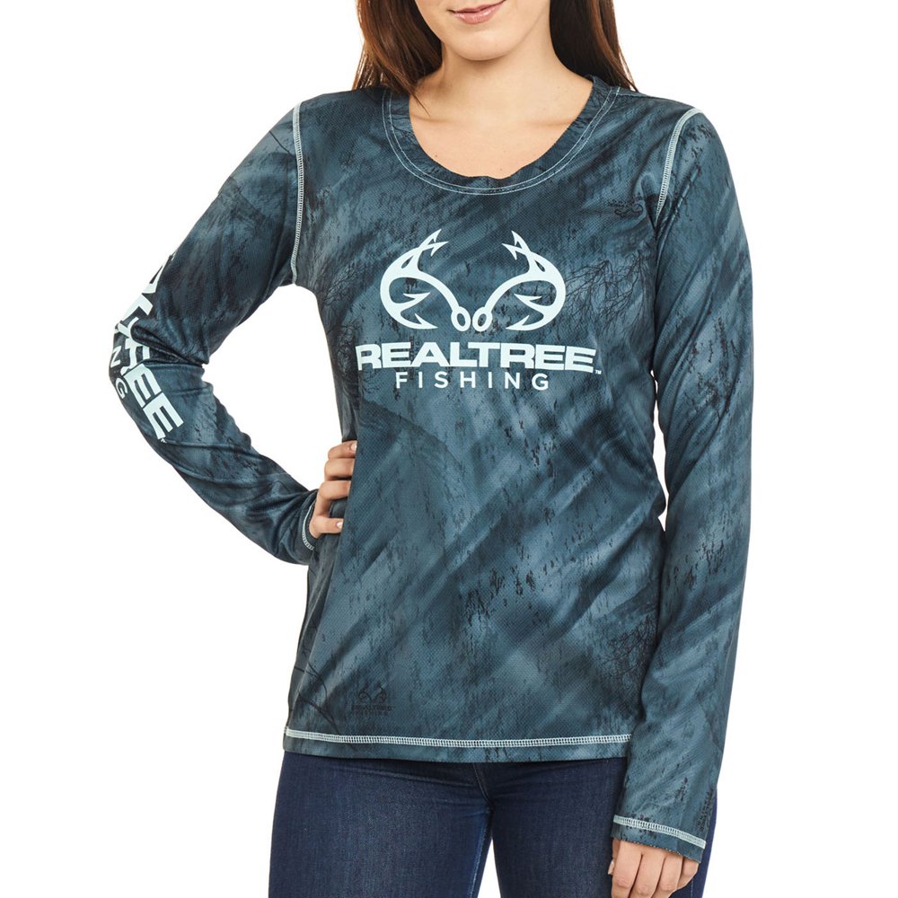 woman fishing shirts