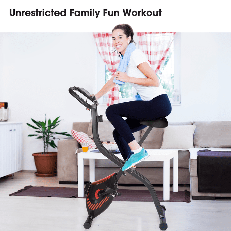 Naipo Folding Exercise Bike, 16 Resistance Levels photo 7
