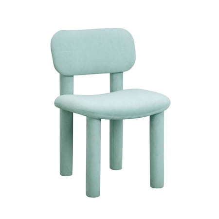 Elise Pale Blue Velvet Dining Chair