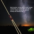 thumbnail image 2 of Cuerda de viento de tienda gruesa ShineTrip Carpa gruesa Cuerda de viento Toldo para acampar al aire libre Cuerda de viento reflectante 3 mm Carpa de viento multifuncional con hebilla Carpa 4 pie ShineTrip Cuerda de viento de tienda gruesa, 2 of 7
