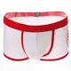 thumbnail image 2 of Pantalones Cortos con Estampado de Letras Suaves de Ropa Interior Convexa en U para Hombres L-3XL, 2 of 8