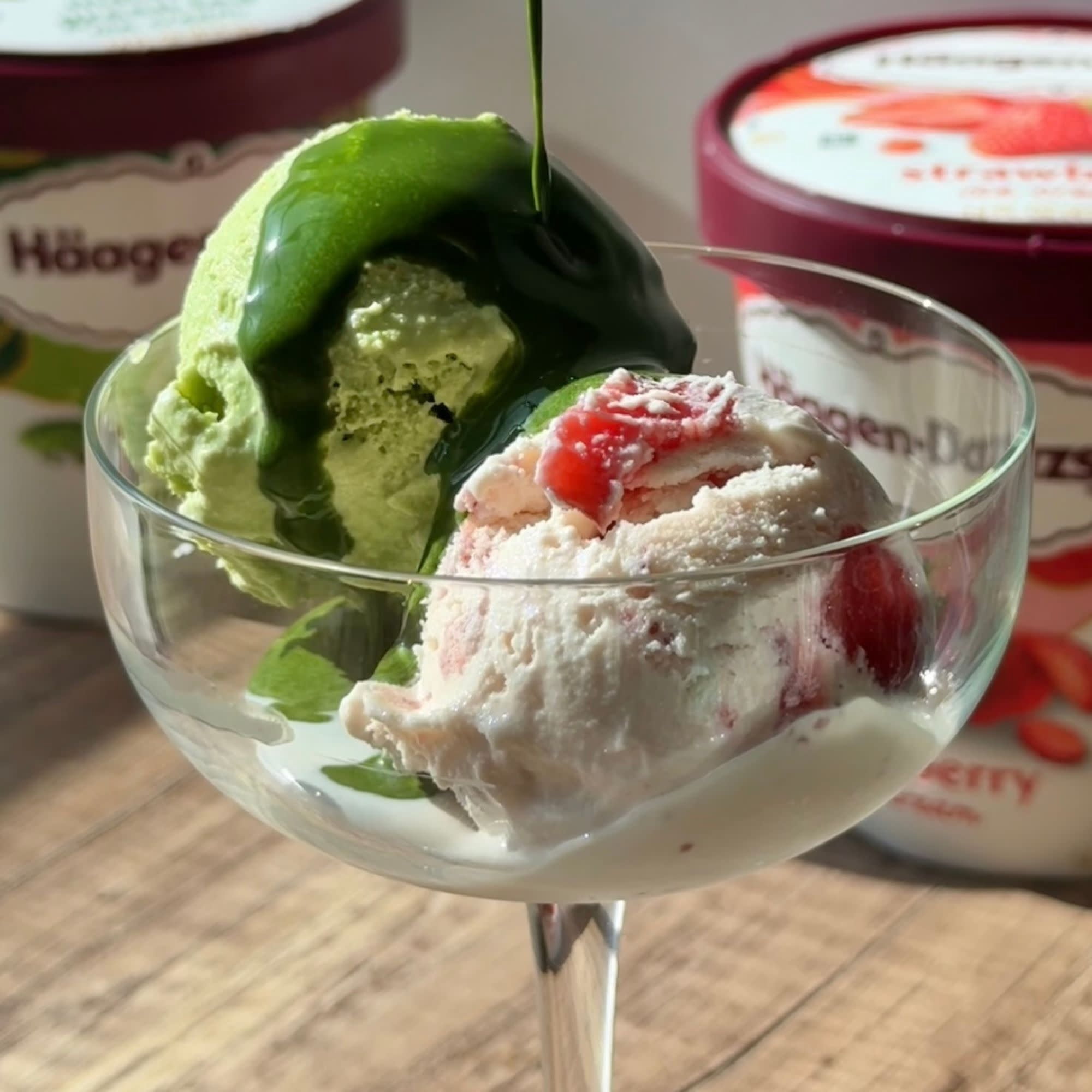 Haagen Dazs Matcha Green Tea Ice Cream, Gluten Free, Kosher, 1 Package, 14oz