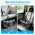 thumbnail image 3 of WFUN Portable Pet Rolling Carrier for Small Medium Dogs Cats Pet up to 33LB, Blue, 3 of 14