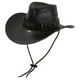 thumbnail image 2 of Sombrero de vaquero occidental Sombrero Sol para el escenario Compras de compras Camping Travel Senderismo Marrón oscuro, 2 of 8