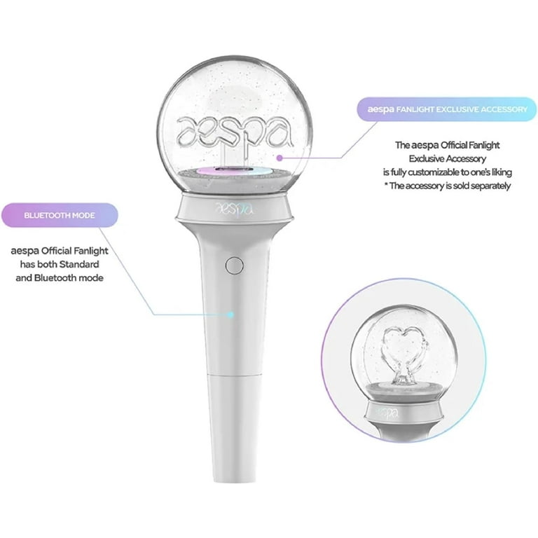 AESPA Official Lightstick with Photocards Set Fanlight Light Stick