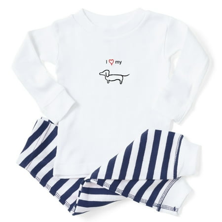 

CafePress - Dachshund Lover - Toddler Long Sleeve Pajama set