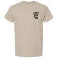 thumbnail image 2 of Trenz Shirt Company Men's Faith Over Fear Short Sleeve T-Shirt - Christian Inspirational Graphic Tee - Front & Back Print-Sand-XX-Large, 2 of 2