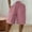 Pink, variant on TMOYZQ Bermuda Shorts for Women Knee Length Elastic Waist Shorts Casual Summer Lightweight Beach Vacation Shorts