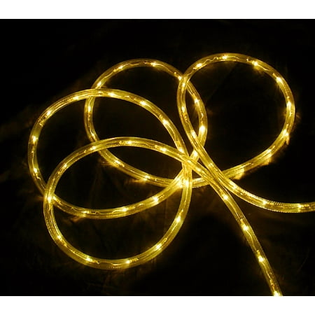 18\' Yellow LED Indoor/Outdoor Christmas Rope Lights - 2\ 18\' Yellow LED Indoor/Outdoor Christmas Rope Lights - 2\