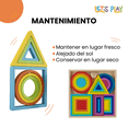 thumbnail image 4 of Rompecabezas de Madera Educativo Infantil Let´s Play 28 Piezas de Construcción Juguete Apilable tipo Montessori, 4 of 7
