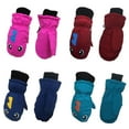 thumbnail image 4 of Manoplas De Bebé Para Niños De Invierno, Niños Y Niñas, Guantes Cálidos Para Exteriores, Guantes De Esquí Impermeables A Prueba De Viento 1 Par sonducket AP008139-03, 4 of 6