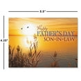 thumbnail image 2 of Current Sunrise Son-in-Law Father’s Day Greeting Card with White Envelope, Happy Greetings for Any Father, Grandfather, Son, Husband, Brother, Uncle, or Step Dad, Large 5"x7" Single Card, 2 of 6