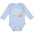 thumbnail image 3 of Inktastic I Love My Maw Maw To The Moon and Back Boys or Girls Long Sleeve Baby Bodysuit, 3 of 5