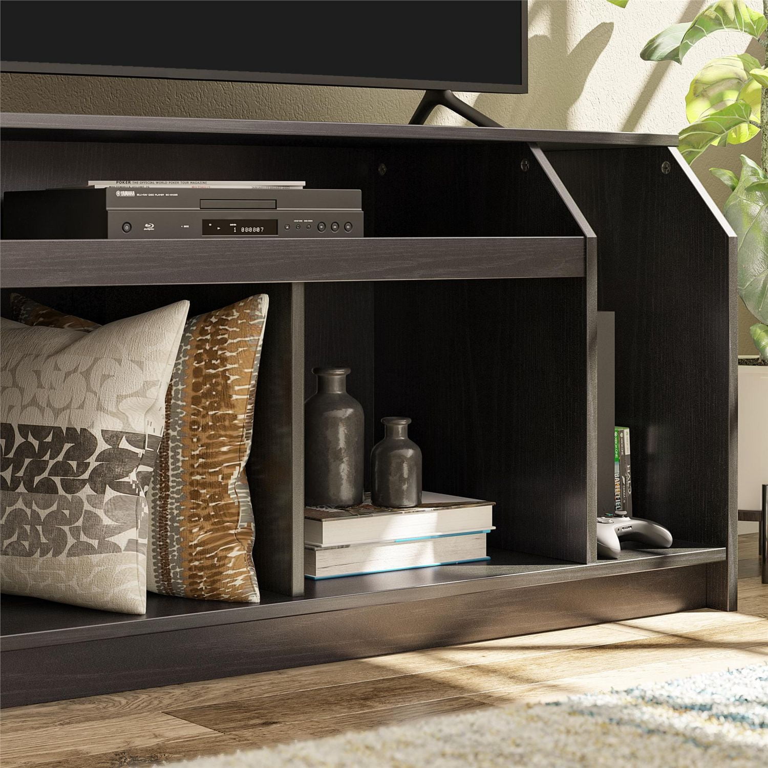 The Loft TV Stand for TVs up to 59” , White