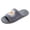 Dark Gray, variant on NOKIO Women's F𝗋𝗎it Pattern Fuzzy Slippers Cute Watermelon Ca𝗋𝗍oon Slipper Cozy Open Toe Bedroom Slides S𝗅ip On Cotton Home Shoes Lightweight Travel Portable Footwear