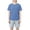 Blue, variant on Boys Athletic T-shirt Summer Lightweight Quick Dry Short Sleeve Youth Breathable Mesh Sweatshirts Running & Workout