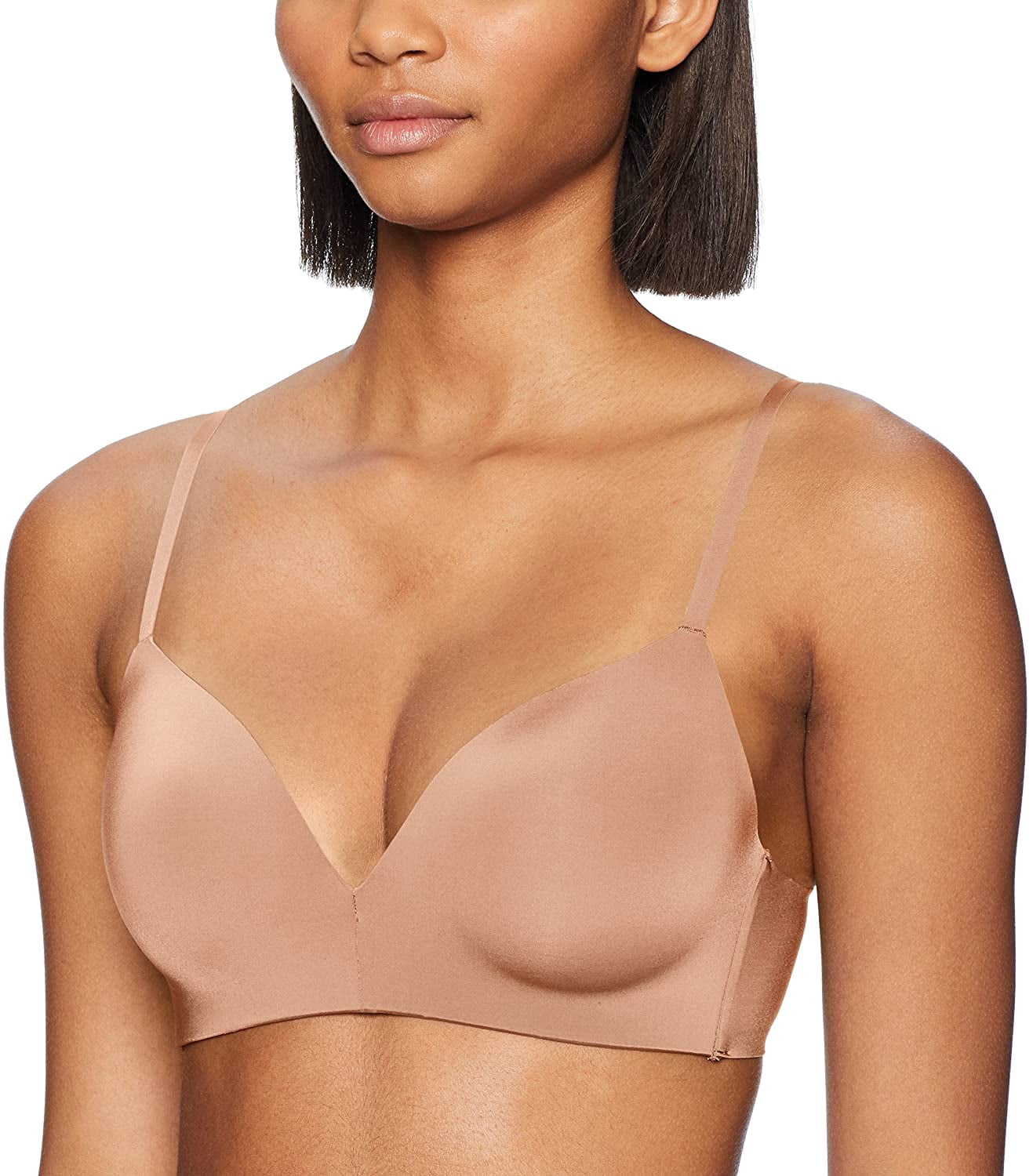 Wireless T Shirt Bra Café Au Lait 36D 