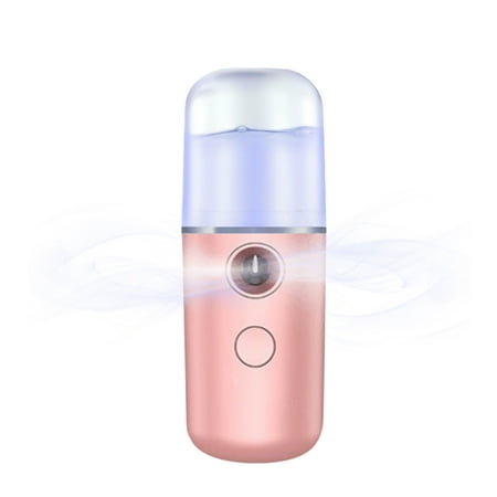 

Nano Mist Sprayer Handheld Portable Facial Mist Sprayer Face Steamer Deep Moisturzing Mini Humidifier for Home Work Travel