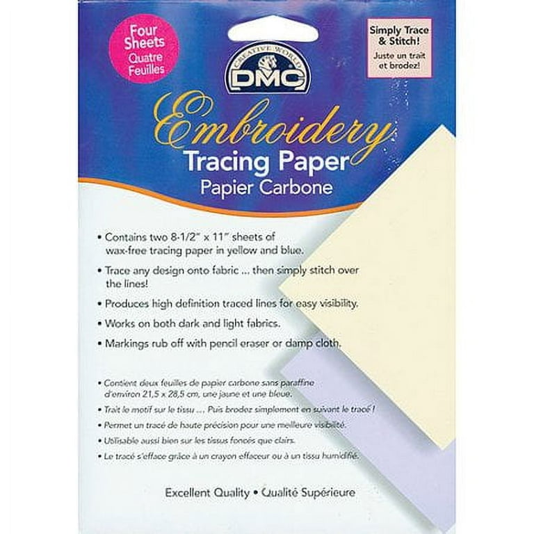 5pcs Washable Tracing Paper Sheet Sewing Transfer Paper for Pattern Marking