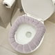 thumbnail image 4 of Cojín para asiento de inodoro de invierno, grueso, de punto, lavable, para uso doméstico, 4 of 5