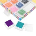 thumbnail image 6 of Tebru Pad,24 Colors Ink Pad Coloured Children Painting Accessory Finger Painting Pad, 6 of 8